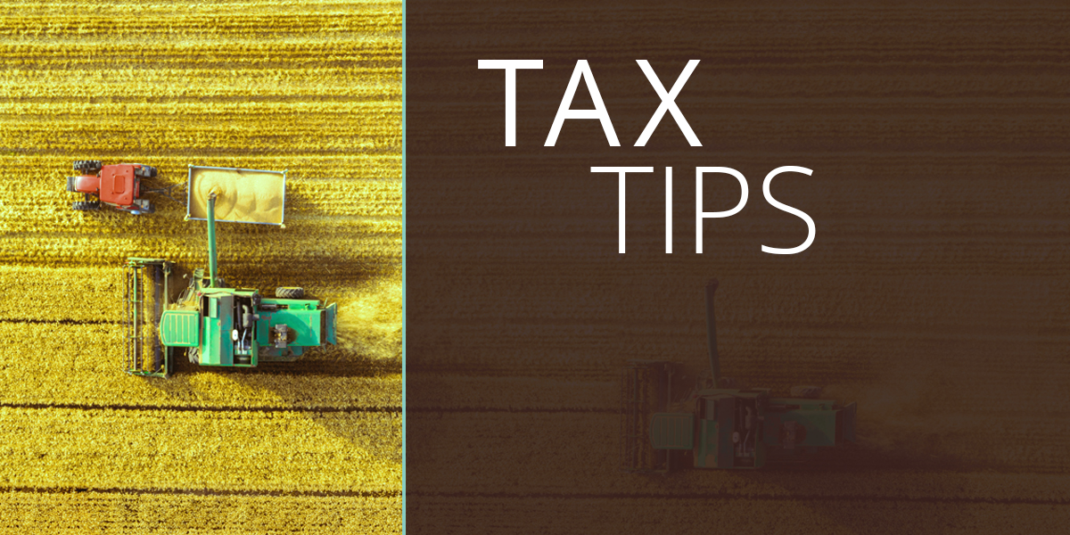 tax tips for farming income and expenses